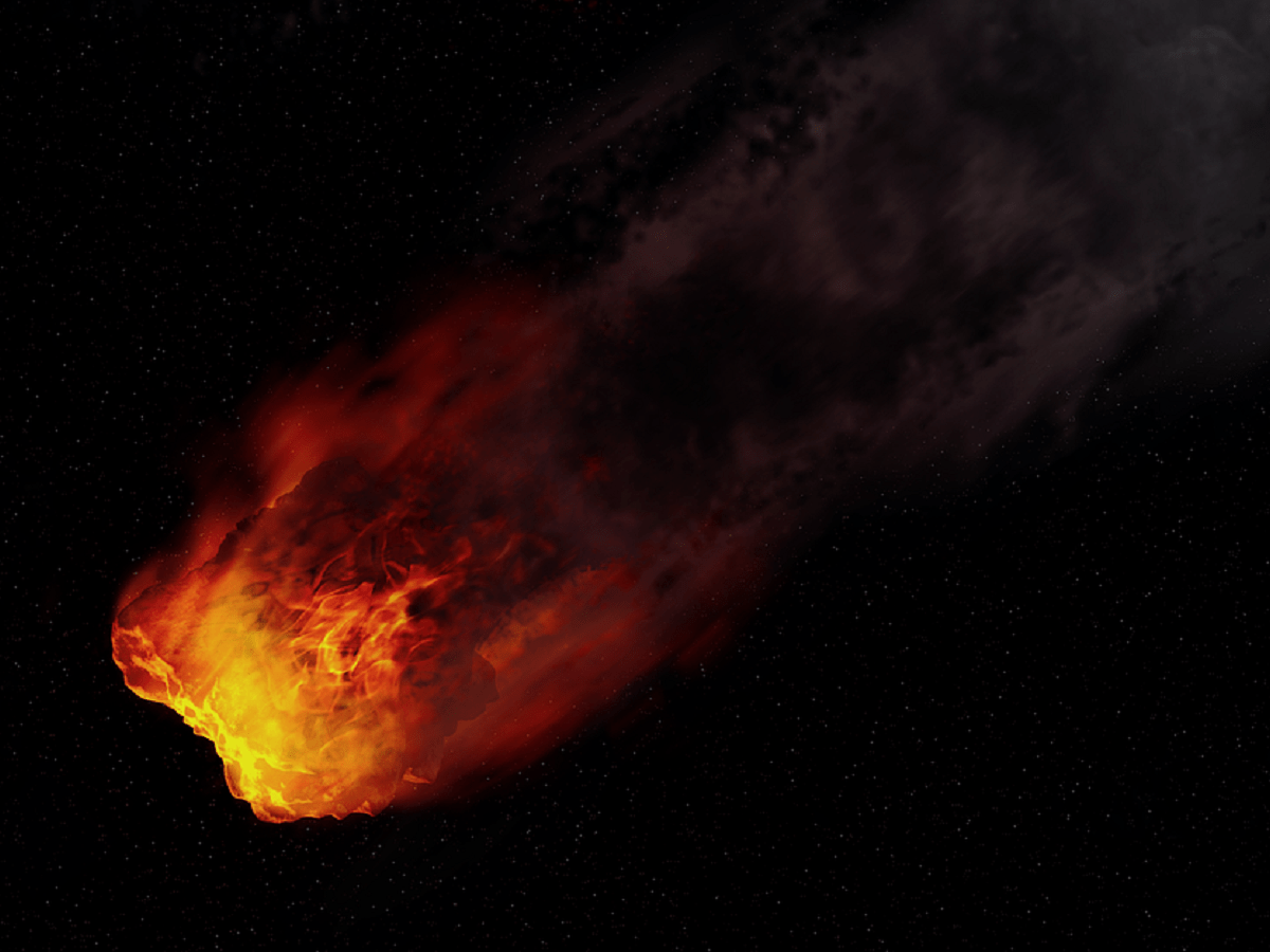 Метеорит, почти как Челябинский, взорвался над морем. Но его никто не заметил
