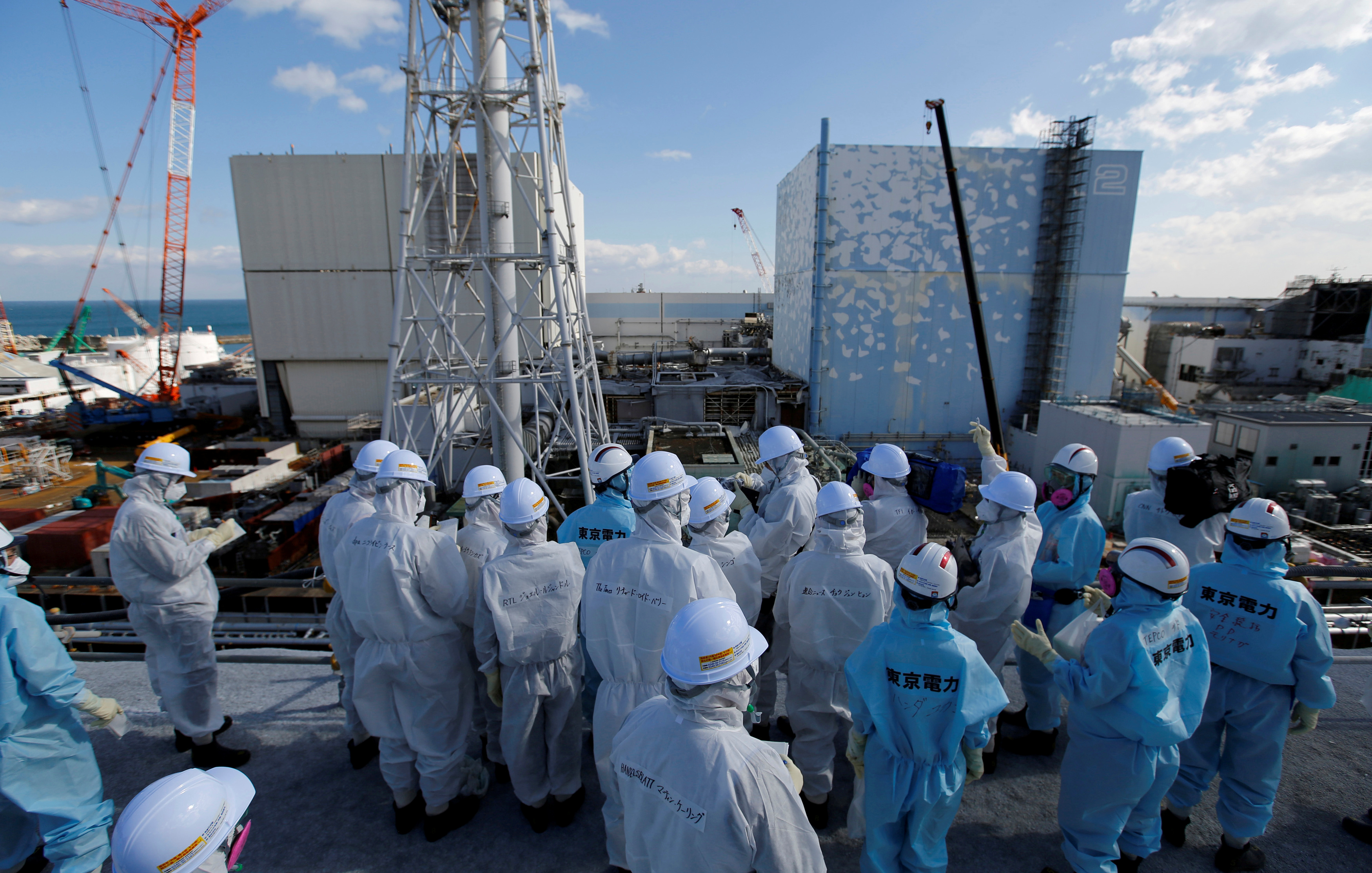 Начало работ на Фукусиме-1