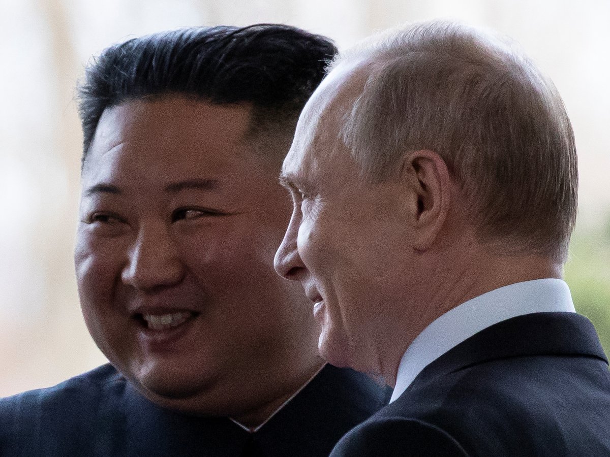 Трампу назло: Ким Чен Ын встретился с Владимиром Путиным (фото)