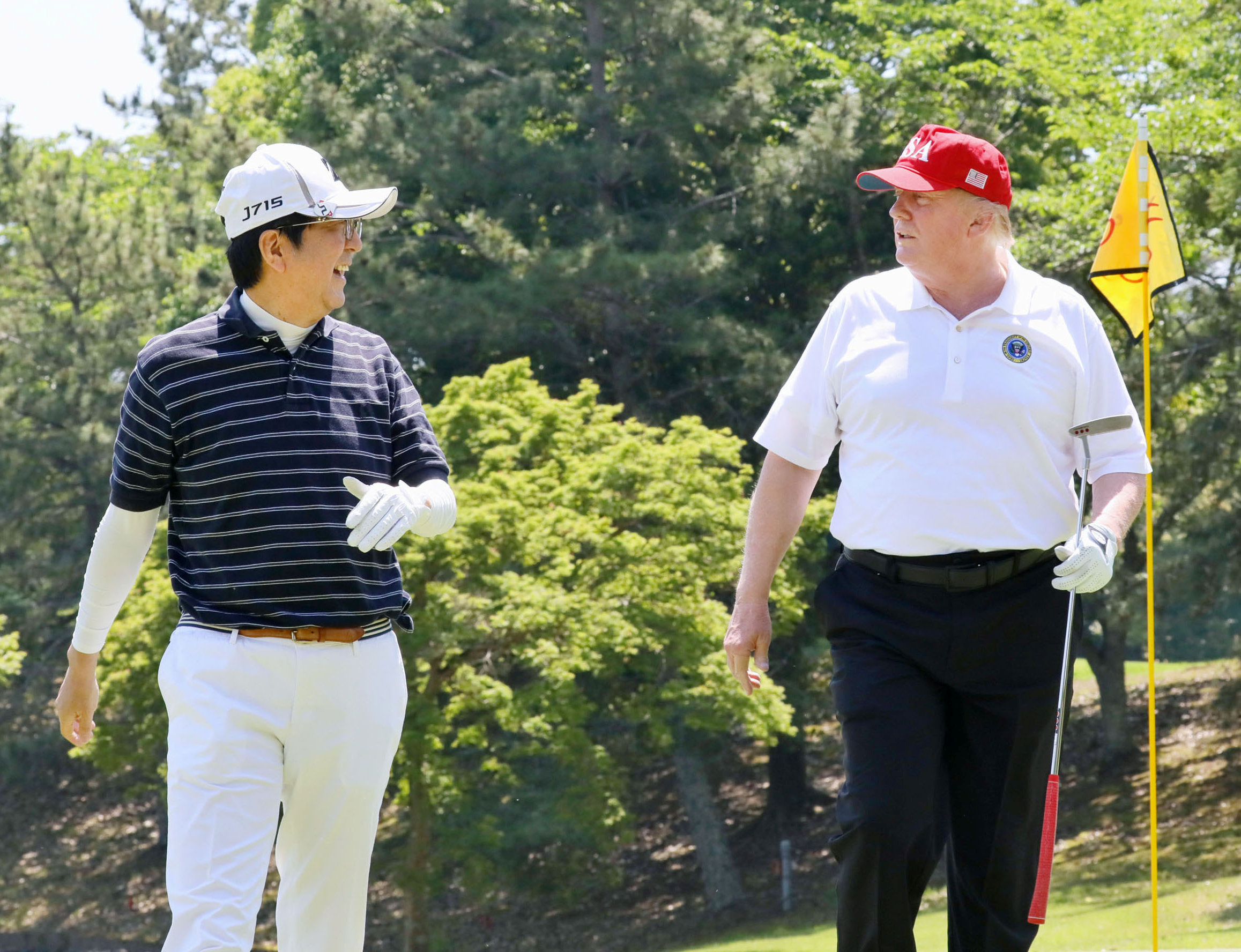 Древнее японское искусство "гольфовой дипломатии"