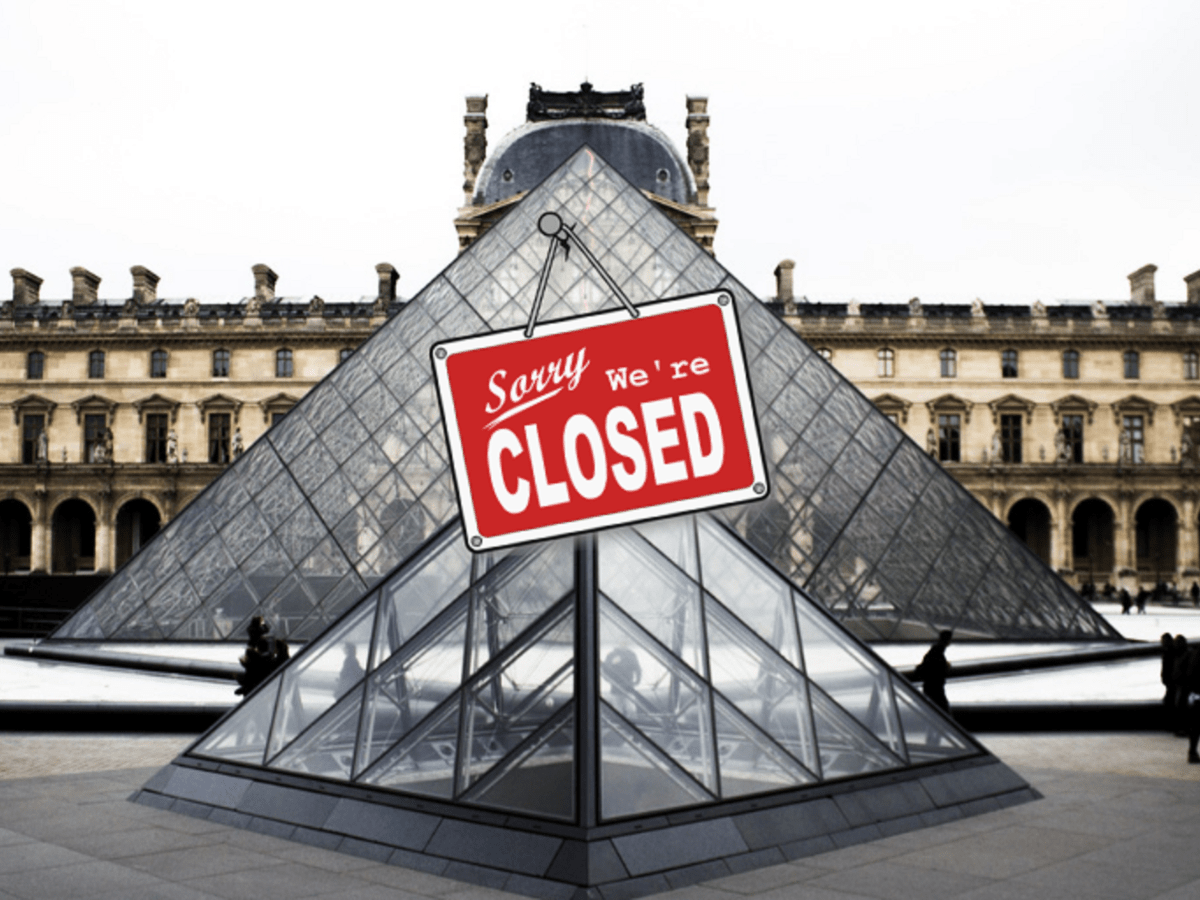 Лувр пришлось закрыть, ведь там просто некому работать: сотрудники бастуют