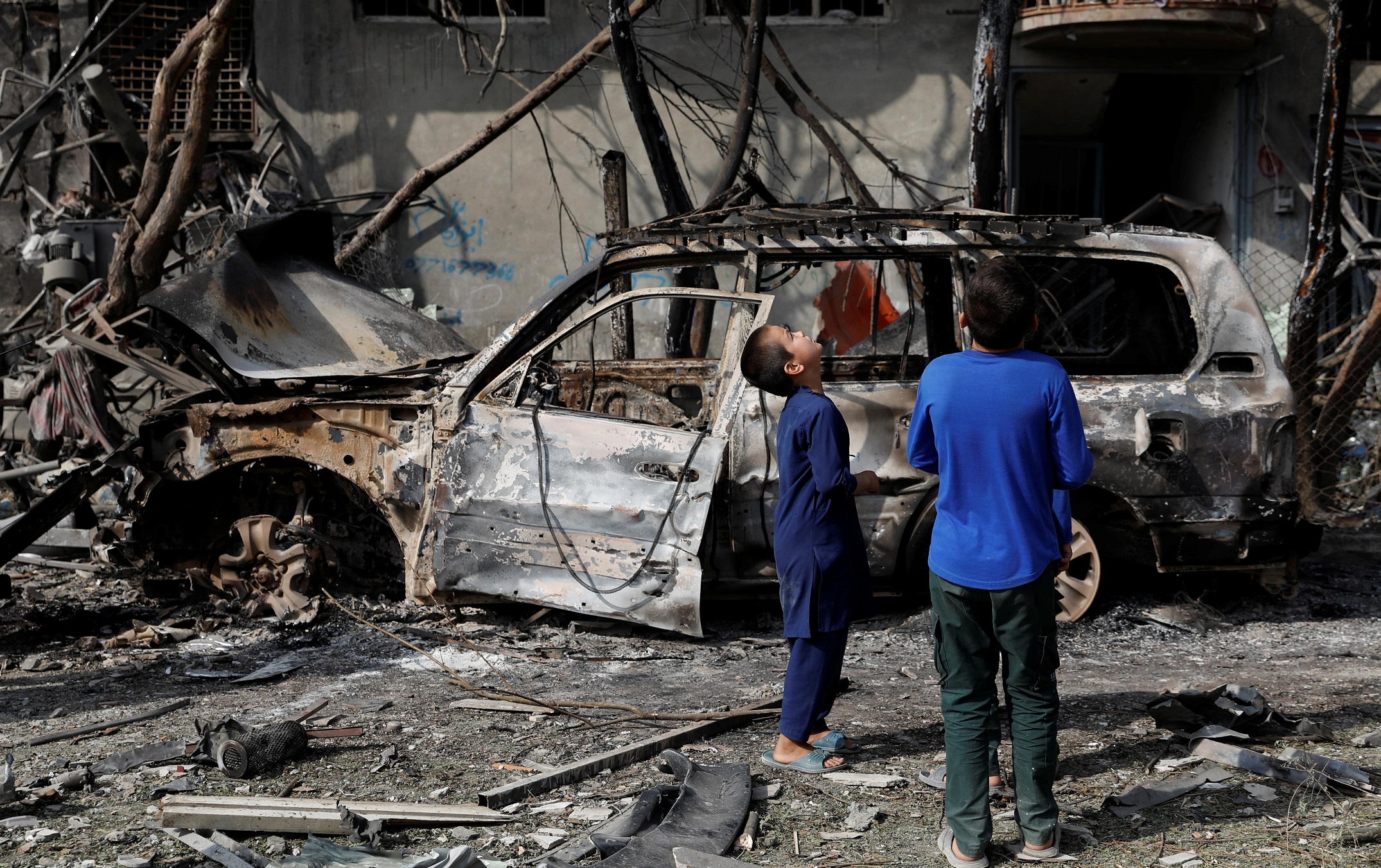 место теракта в Кабуле