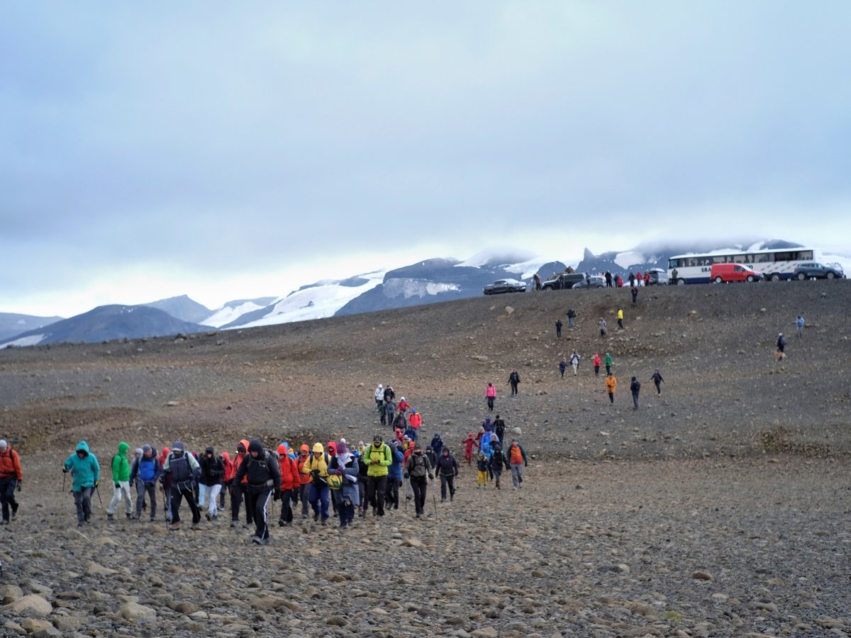 Был ледник — и нет его. В Исландии "похоронили" первую жертву потепления