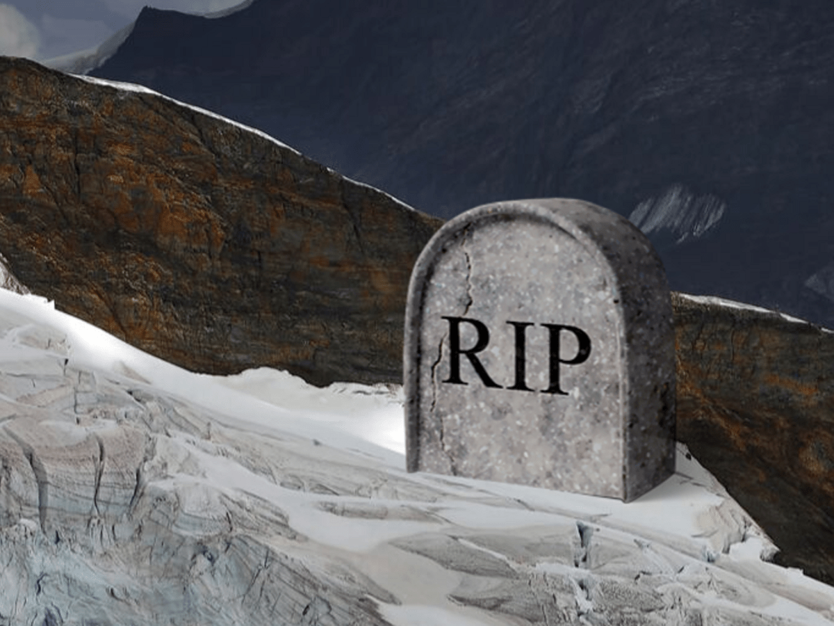 R.I.P. ледник: в Альпах скорбят и "хоронят" растаявший лёд