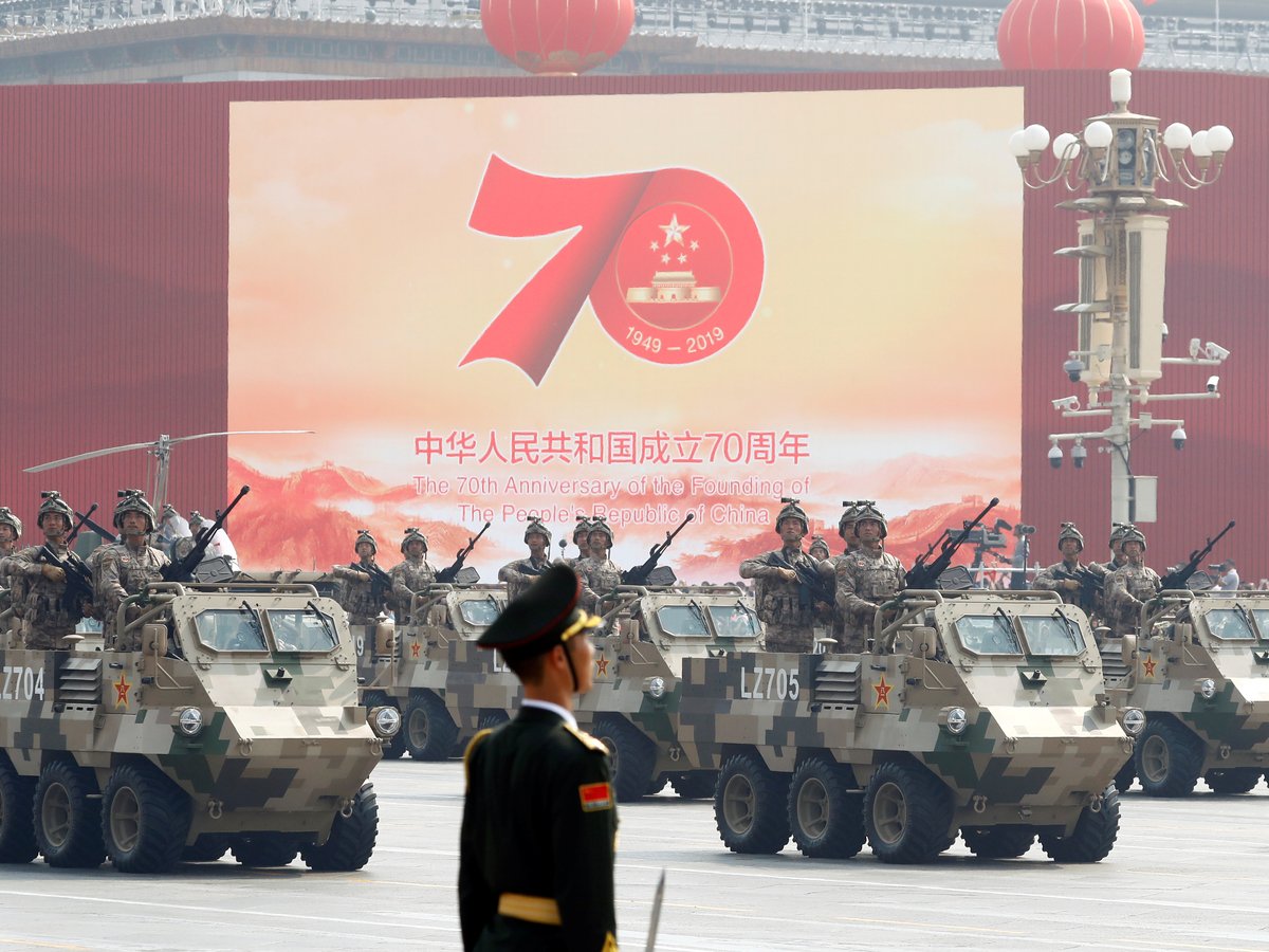 Как Китайская Народная Республика празднует свой юбилей (фото)