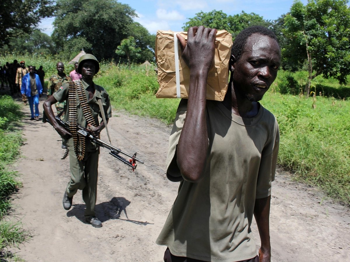 Наступление мира в Южном Судане задерживается. Всё из-за голодных солдат