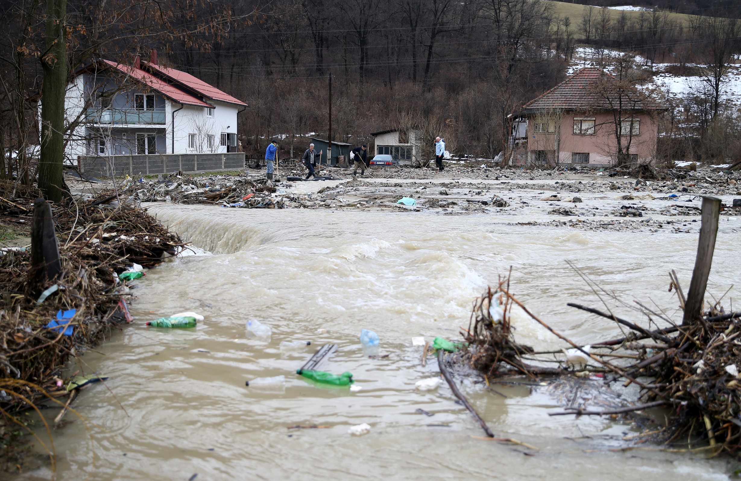 Не типичный российский город, а Босния после дождей