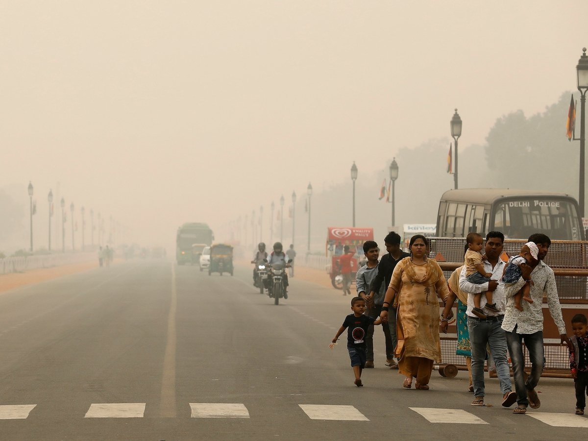В Индии объявили чрезвычайное положение из-за смога — миллионы людей в опасности