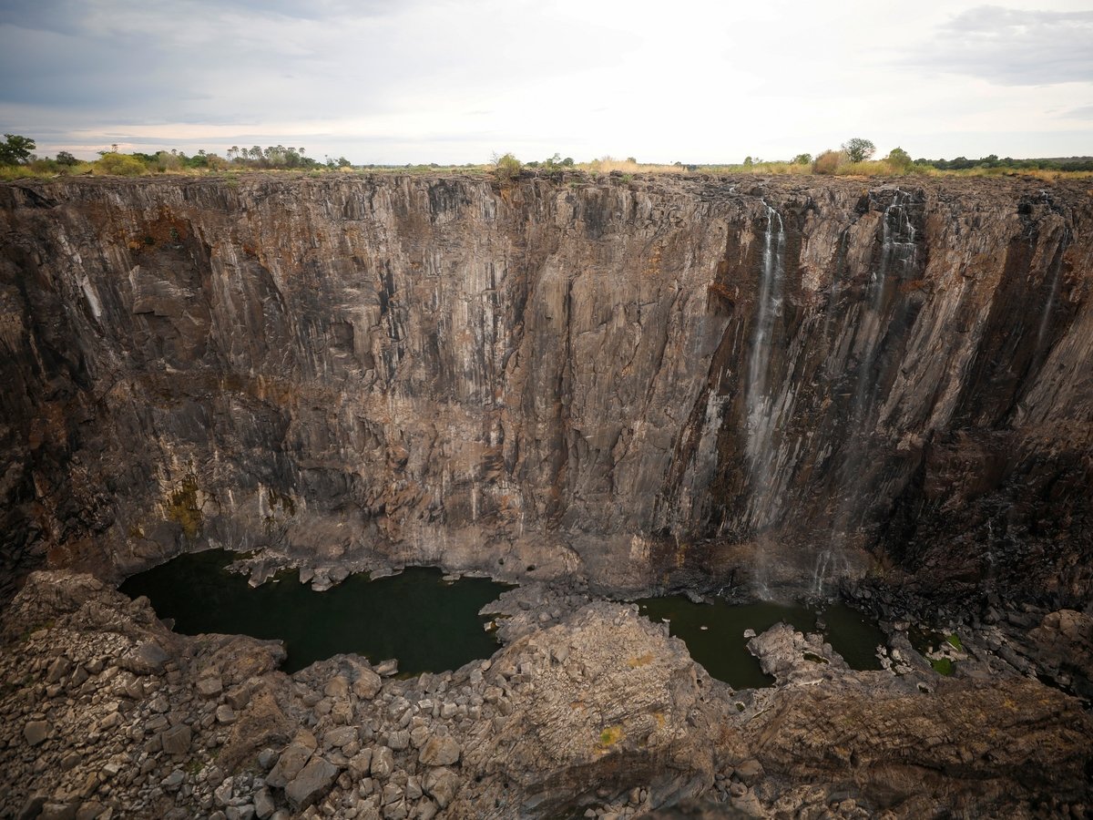 Зря Грету не слушали: изменение климата высушило крупнейший водопад в мире