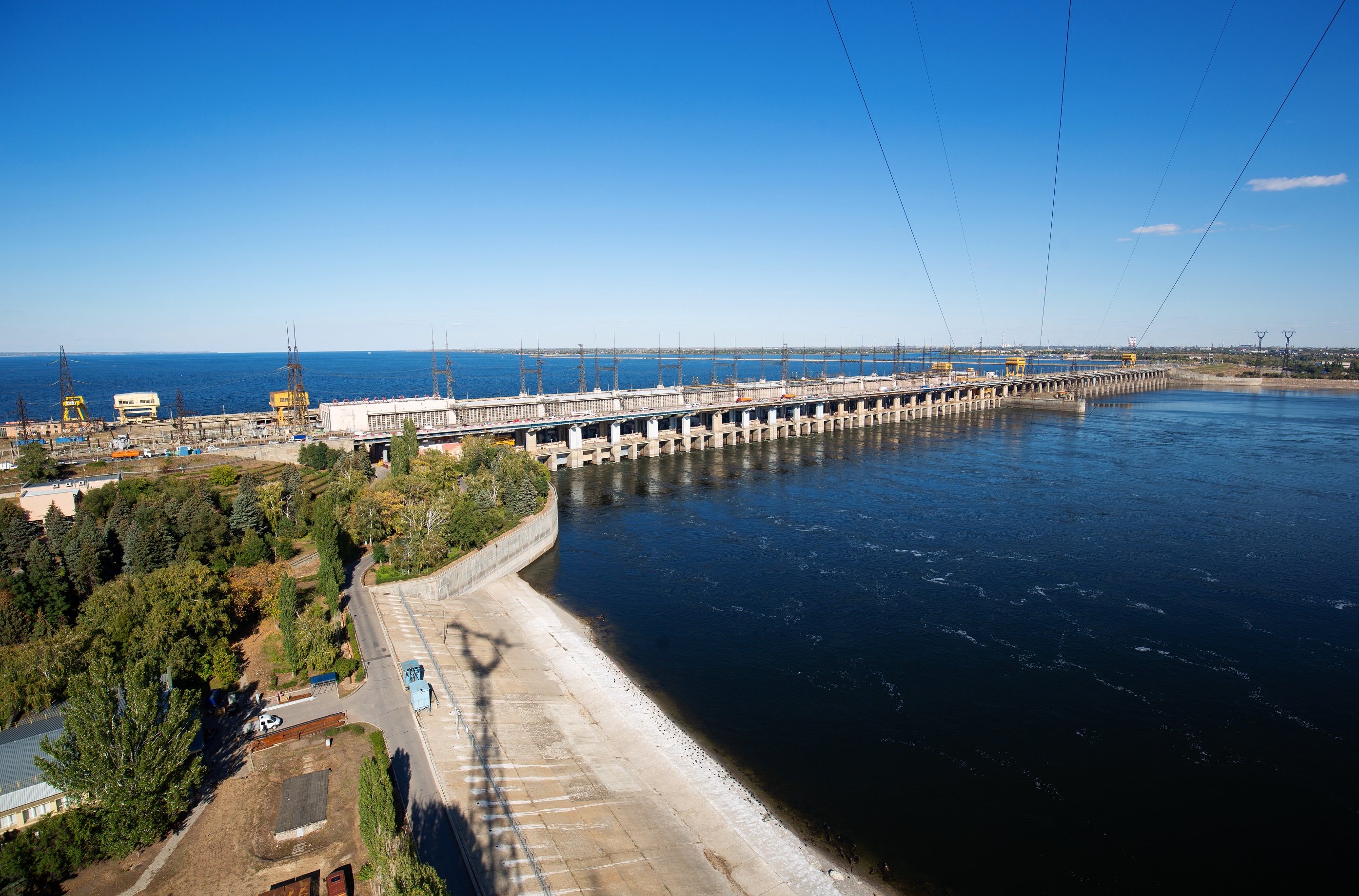 Волжская ГЭС в Волгоградской области
