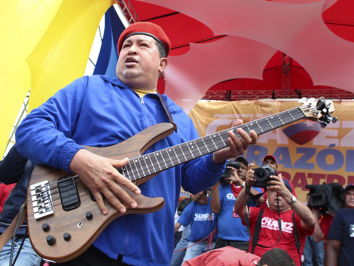 Звуки демократии: США платили венесуэльским рок-группам, чтобы свергнуть Чавеса