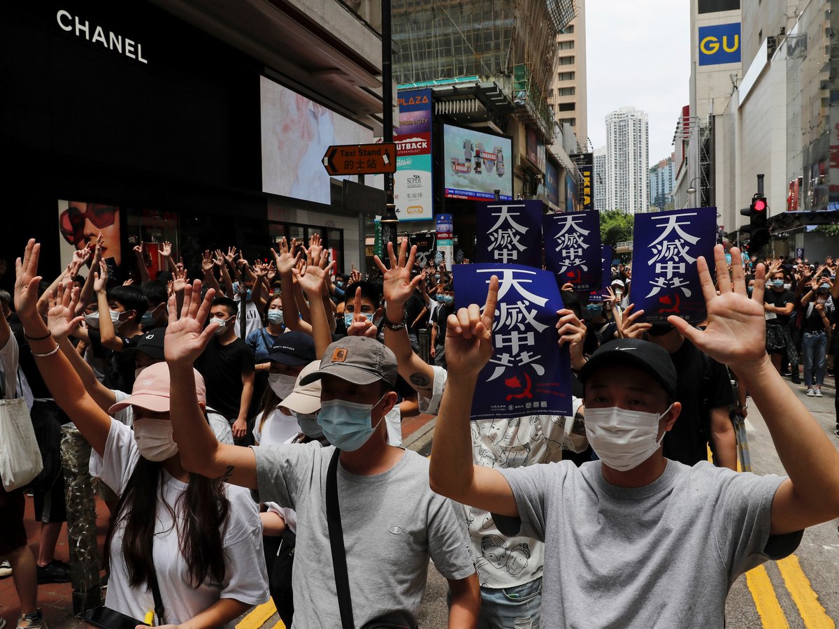 В Гонконге возобновились протесты. Город может лишиться своего особого статуса