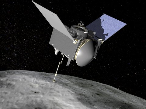 Космический зонд NASA собрал пыль с поверхности астероида
