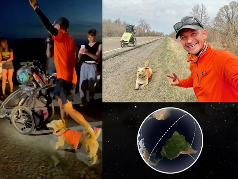 Вокруг света за 5 лет: россиянин пробежал длину экватора
