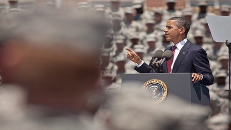 أوباما يبلغ الكونغرس أنه لا يحتاج الى تفويضه للتدخل عسكريا في العراق