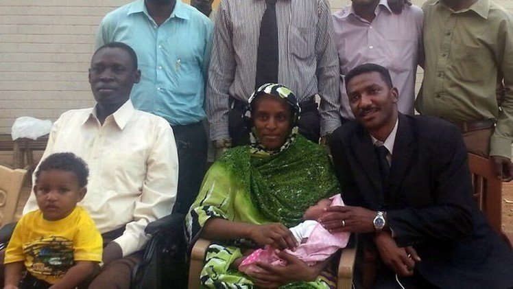 السودانية المسيحية تلجأ إلى السفارة الأمريكية