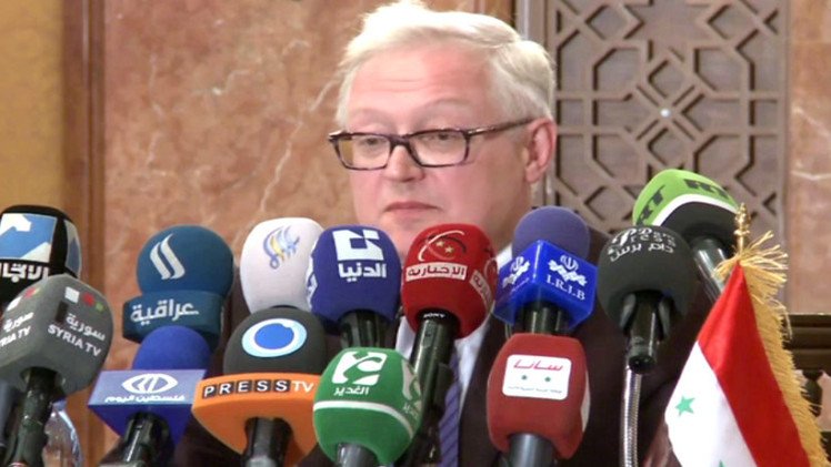 ريابكوف يشيد بتخلص سورية من الكيميائي