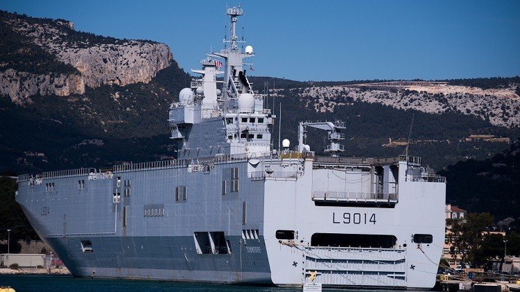 400 بحار روسي يشاركون في تجهيز "ميسترال" بفرنسا   