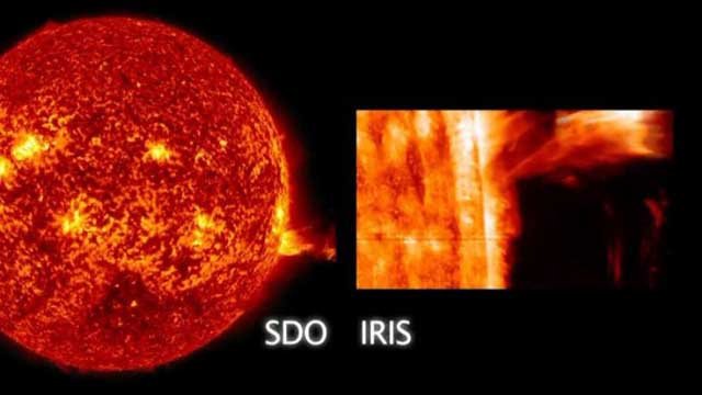 فيديو رهيب لانفجارات البلازما في تاج الشمس