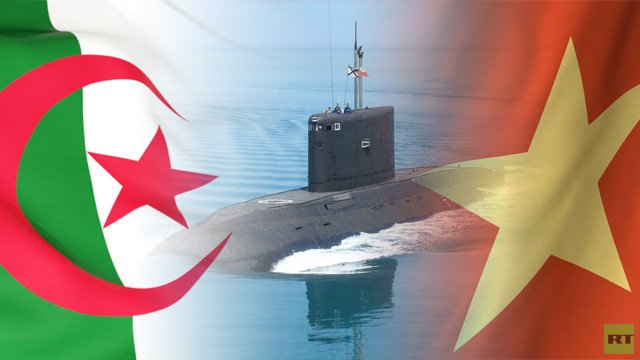 إنشاء مراكز لصيانة الغواصات روسية الصنع في الجزائر وفيتنام (فيديو)
