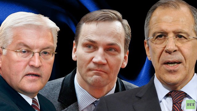 الأزمة الأوكرانية في صدارة لقاء وزراء خارجية روسيا وألمانيا وبولندا