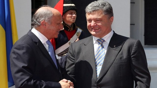 فابيوس: لا أحد يريد أوكرانيا في حلف الناتو