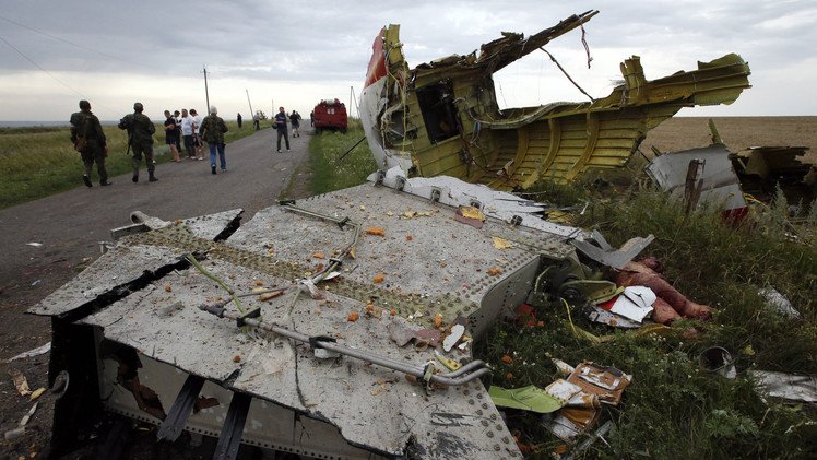 سقوط طائرة مدنية ماليزية من طراز "بوينغ - 777" على الأراضي الأوكرانية