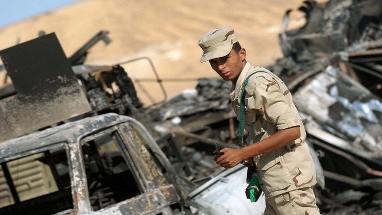 مقتل ضابطين مصريين في هجوم شمال سيناء