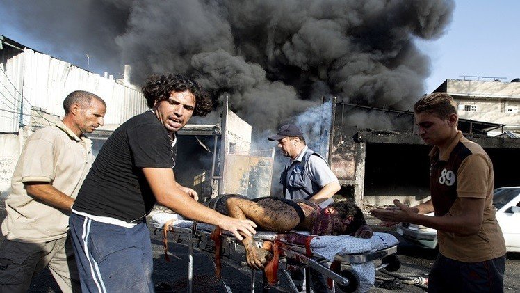 غزة مع بداية اليوم الـ25 للقصف.. 21 قتيلا والحصيلة 1456 قتيلا