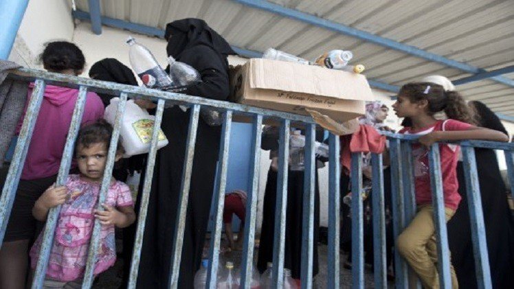 تقرير أممي: 220 ألف نازح في 86 مدرسة للأونروا بغزة 