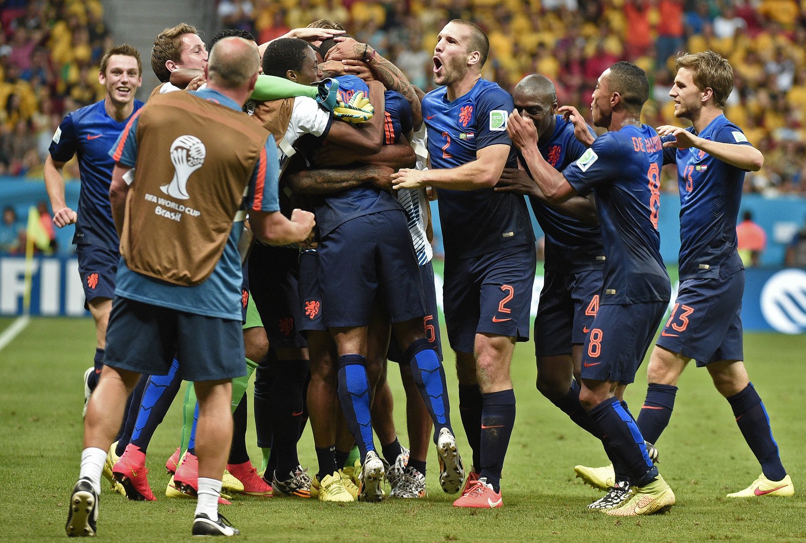 المنتخب الهولندي يتوج ببرونزية مونديال البرازيل 2014