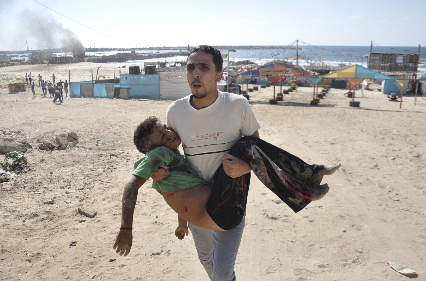  طفل قتل في قصف إسرائيلي على ساحل غزة، 16 يوليو