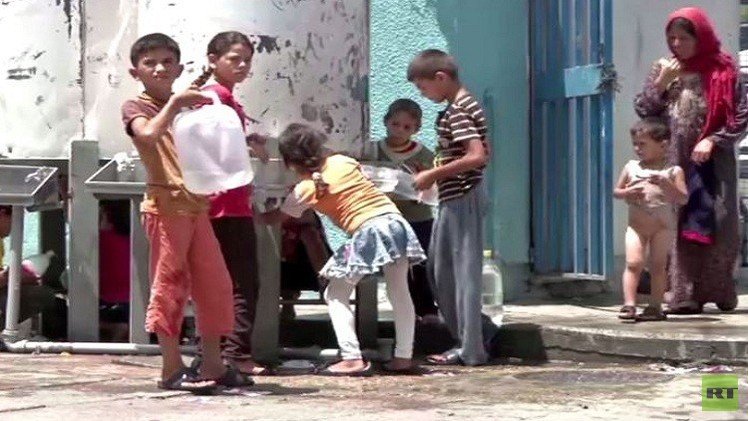 مئات آلاف المشردين في قطاع غزة