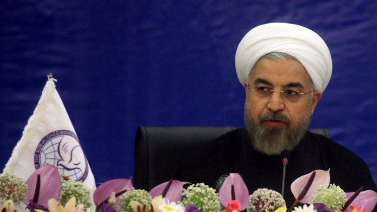 الرئيس الإيراني يندد بعدم تحرك مجلس الأمن الدولي حيال 