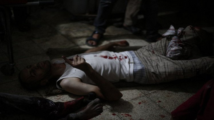 مقتل سبعة اشخاص من عائلة واحدة على يد مجموعة ارهابية في محافظة حماة بسورية