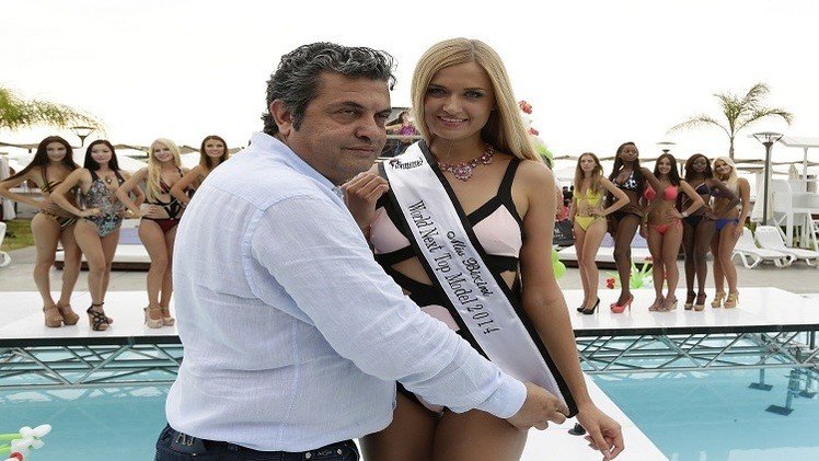 بالصور.. أوكرانية تفوز بلقب "مس بيكيني" في لبنان