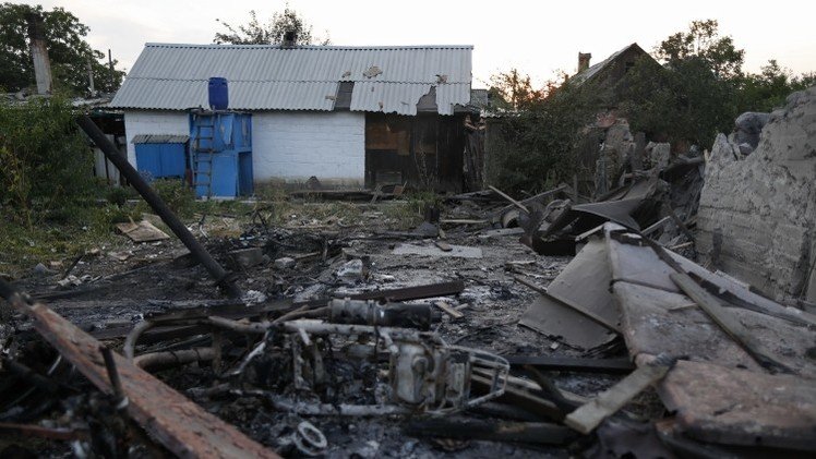 تقرير المراقبين الأوروبيين يؤكد مقتل المدنيين السبت شمال دونيتسك بقصف مدفعي