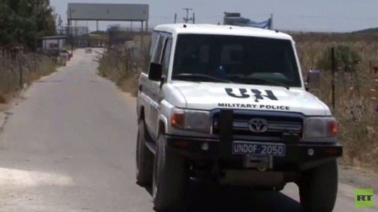 هجوم على قوات حفظ السلام في الجولان