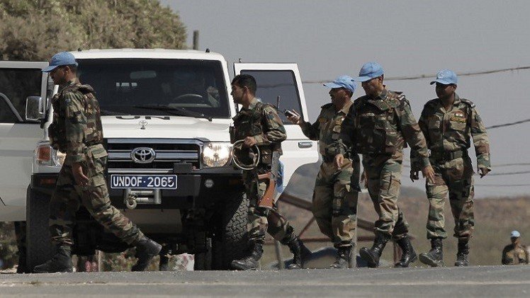 إجلاء  32 عنصرا من قوات حفظ السلام المحاصرين في الجولان