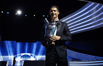 رونالدو أفضل لاعب في أوروبا لعام 2014