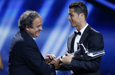 رونالدو أفضل لاعب في أوروبا لعام 2014