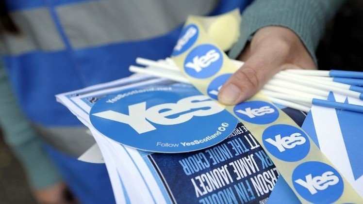 استطلاع: زيادة التأييد لاستقلال اسكتلندا قبل 17 يوما من استفتاء