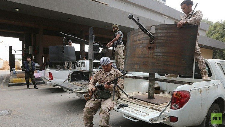 اختطاف 25 جنديا ليبيا  