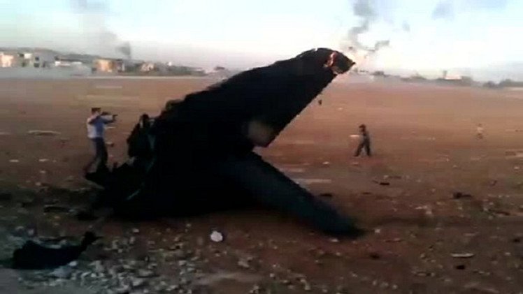 إسقاط طائرة حربية سورية في محافظة الرقة
