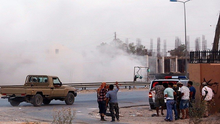 بنغازي .. مقتل تسعة في اشتباكات مسلحة قرب المطار