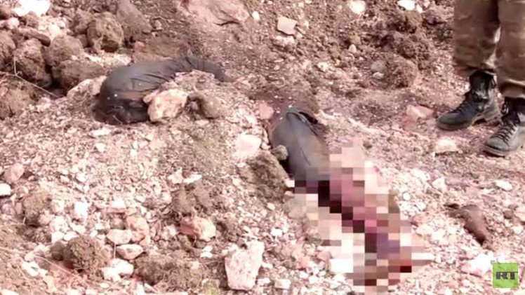 العثور على مقبرة جماعية قرب دونيتسك