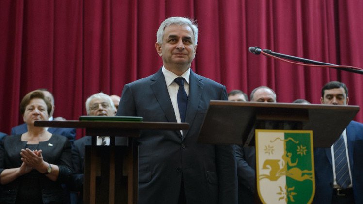 تنصيب راؤول خاجيمبا رئيسا لأبخازيا