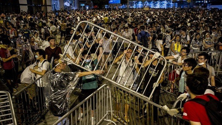  حكومة هونغ كونغ تدعو إلى وقف الاحتجاجات