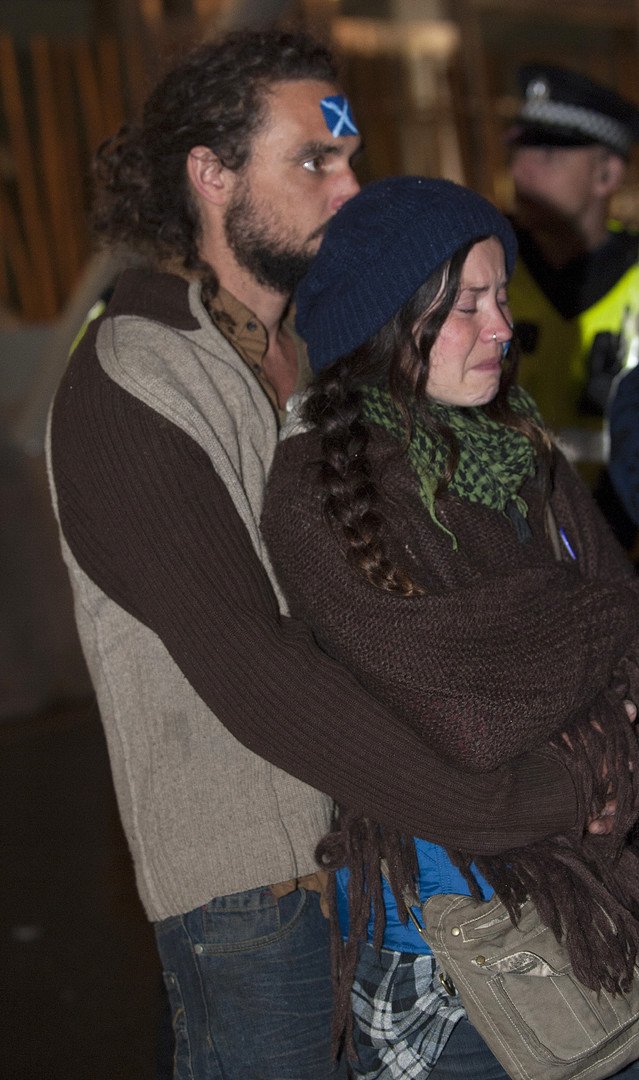 الألم على وجوه انصار الانفصال