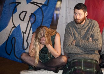 الألم على وجوه انصار الانفصال